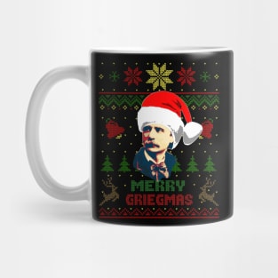 Edvard Grieg Merry Griegmas Funny Christmas Mug